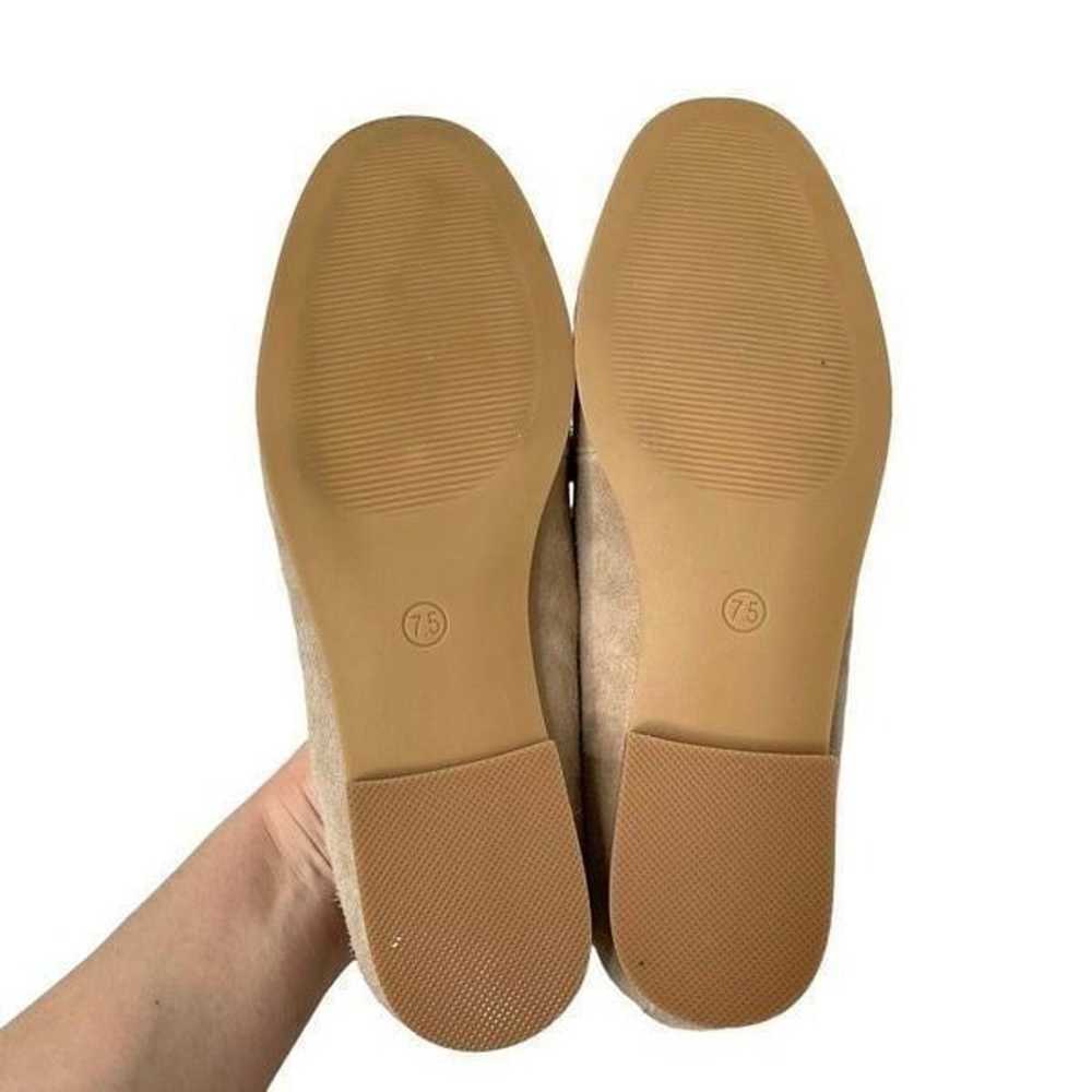 NEW Joie Tan Suede braided Loafers flats Sz 7.5 n… - image 8
