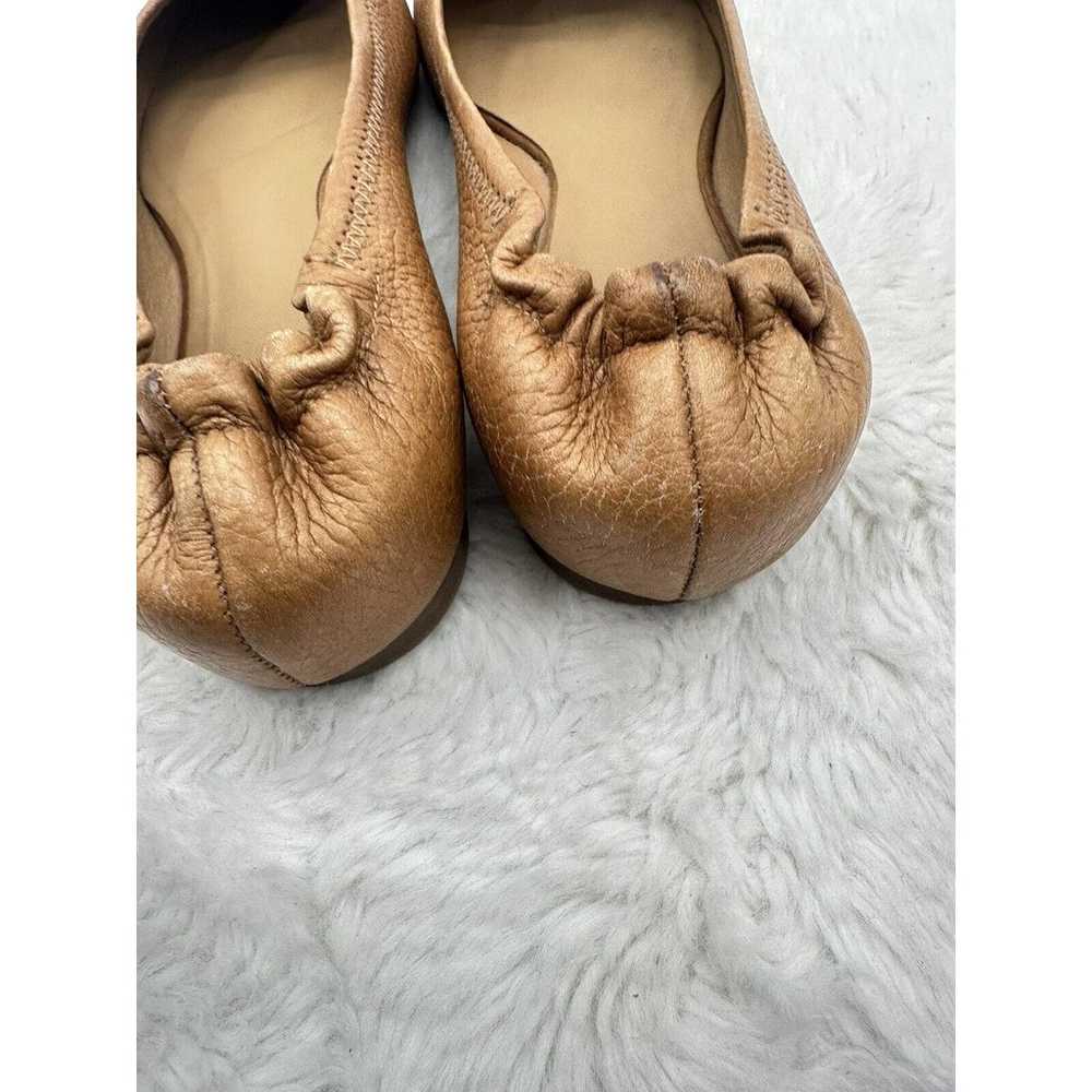 Tory Burch Reve Tumbled Leather Ballet Flats Woma… - image 9