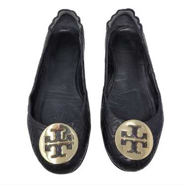 Tory Burch Minnie Quinn Quilted Travel Ballet Fla… - image 1