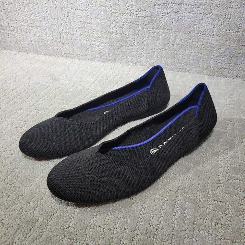 Rothys The Flat Women's Size 11.5 US Black Solid … - image 10