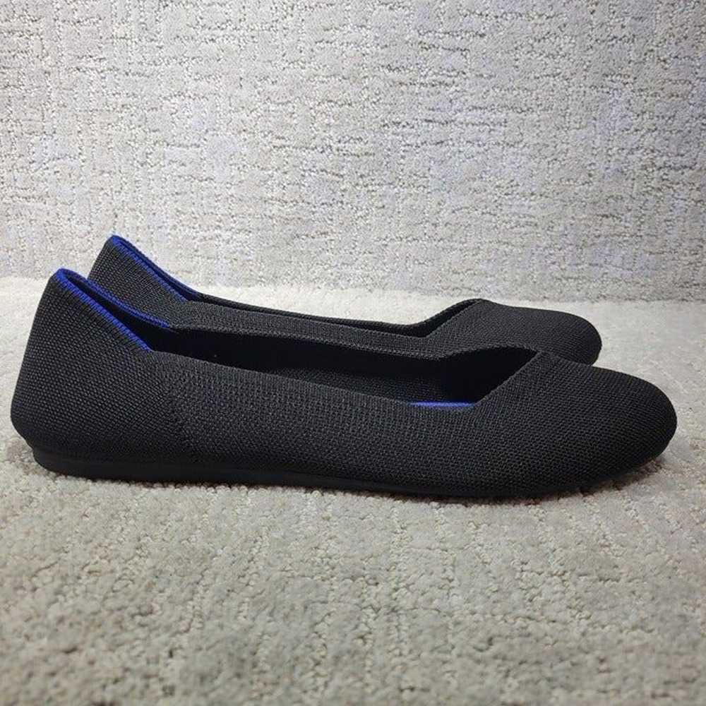Rothys The Flat Women's Size 11.5 US Black Solid … - image 5