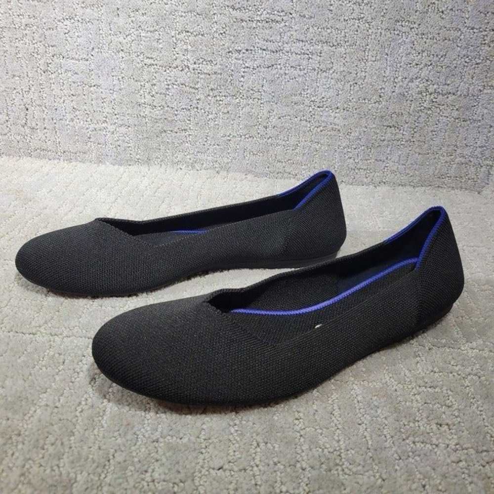 Rothys The Flat Women's Size 11.5 US Black Solid … - image 7