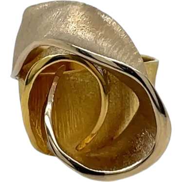 H Stern 18K Yellow and White Gold Ring - image 1