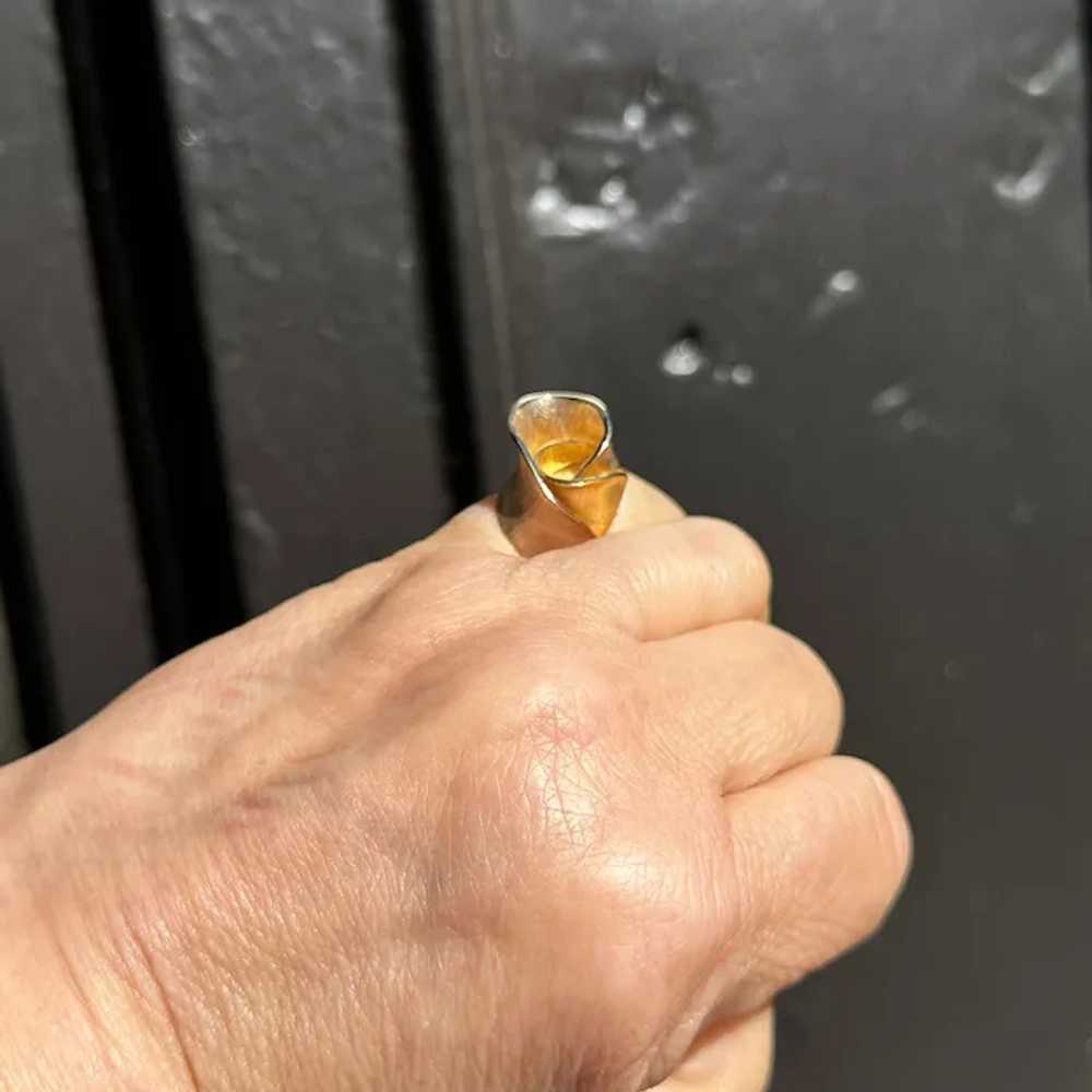 H Stern 18K Yellow and White Gold Ring - image 5