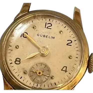 Ladies vintage gold Gubelin watch: 1950 - image 1