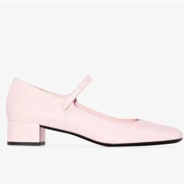BY FAR Pink Ginny Leather Mary Jane Pumps - image 1