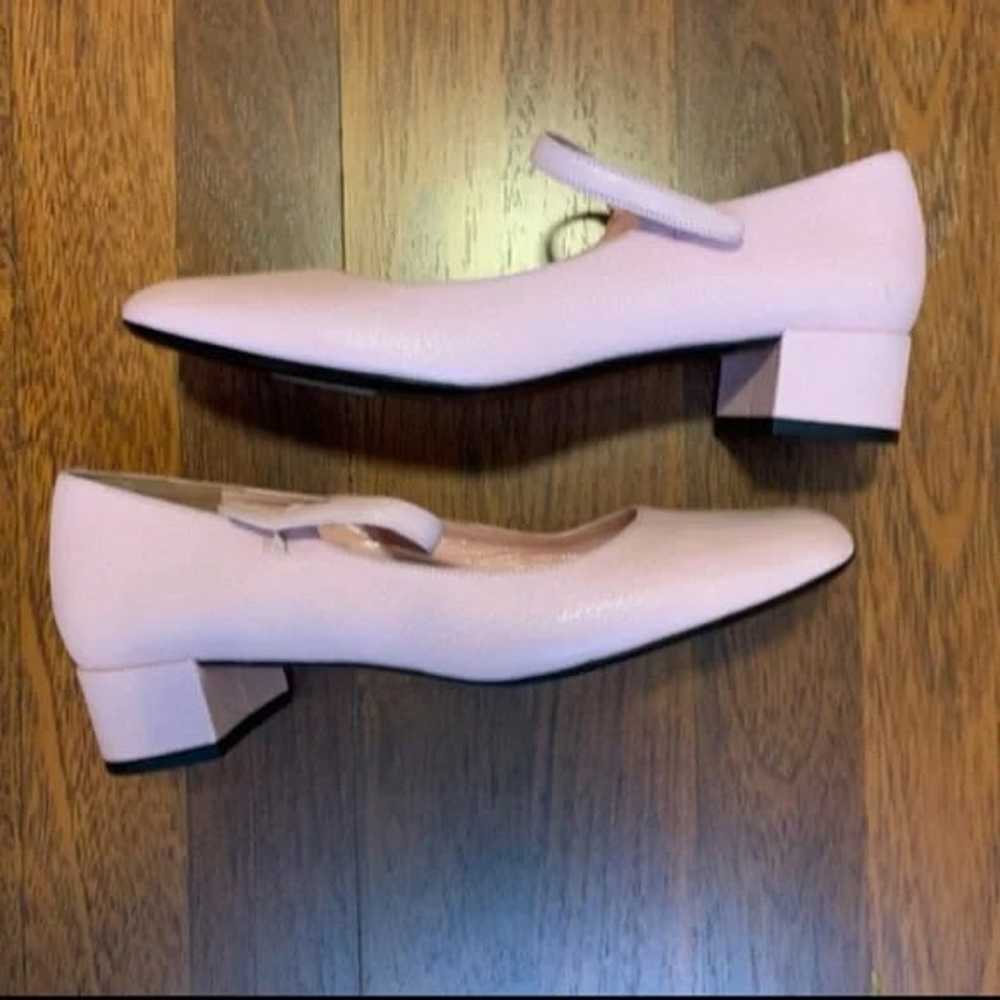 BY FAR Pink Ginny Leather Mary Jane Pumps - image 4