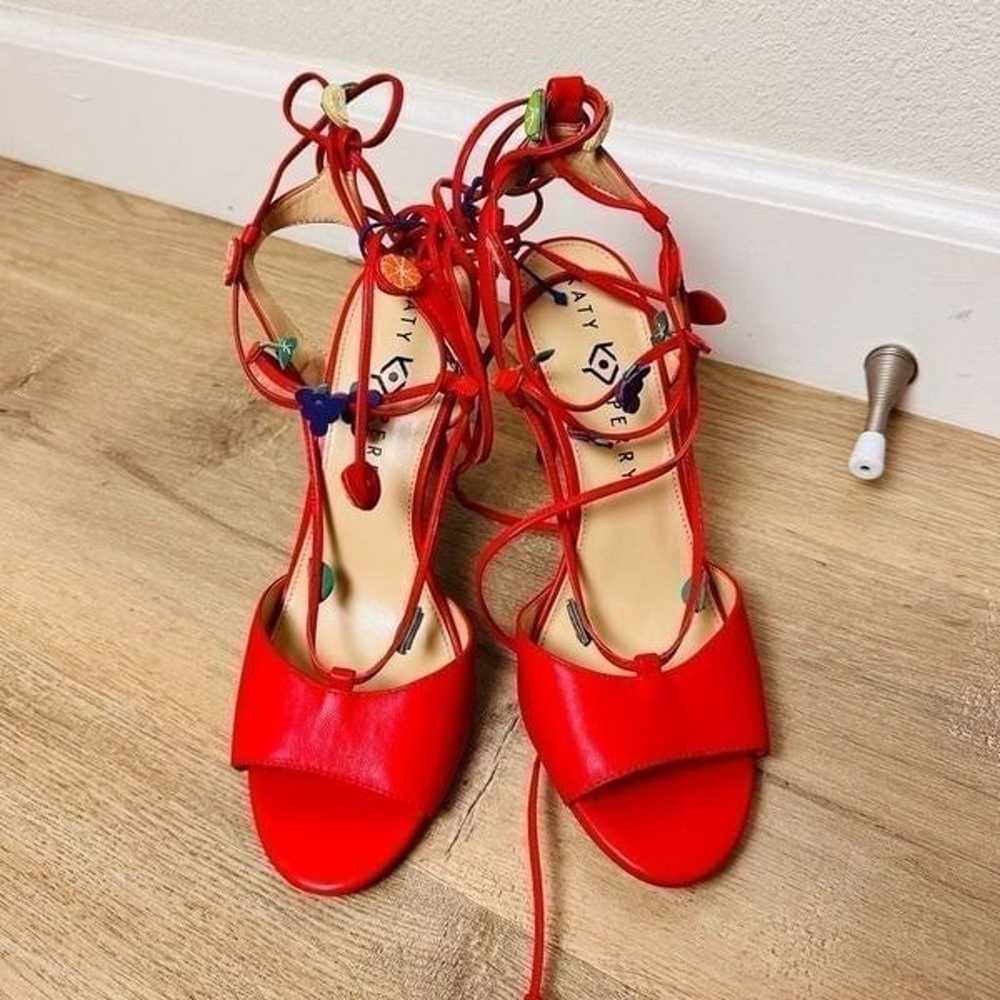 EUC Katy Perry Collections The Carmen Red Strappy… - image 5