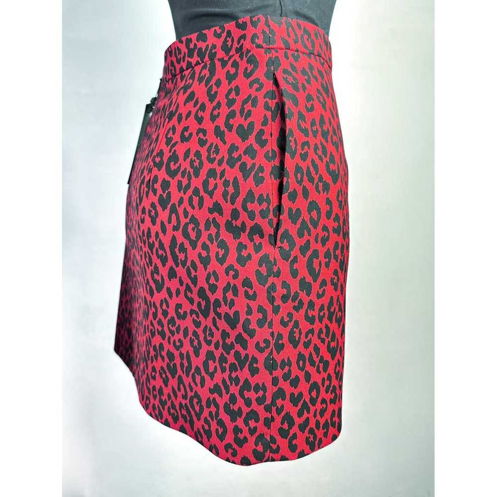 Saint Laurent Wool mini skirt - image 5