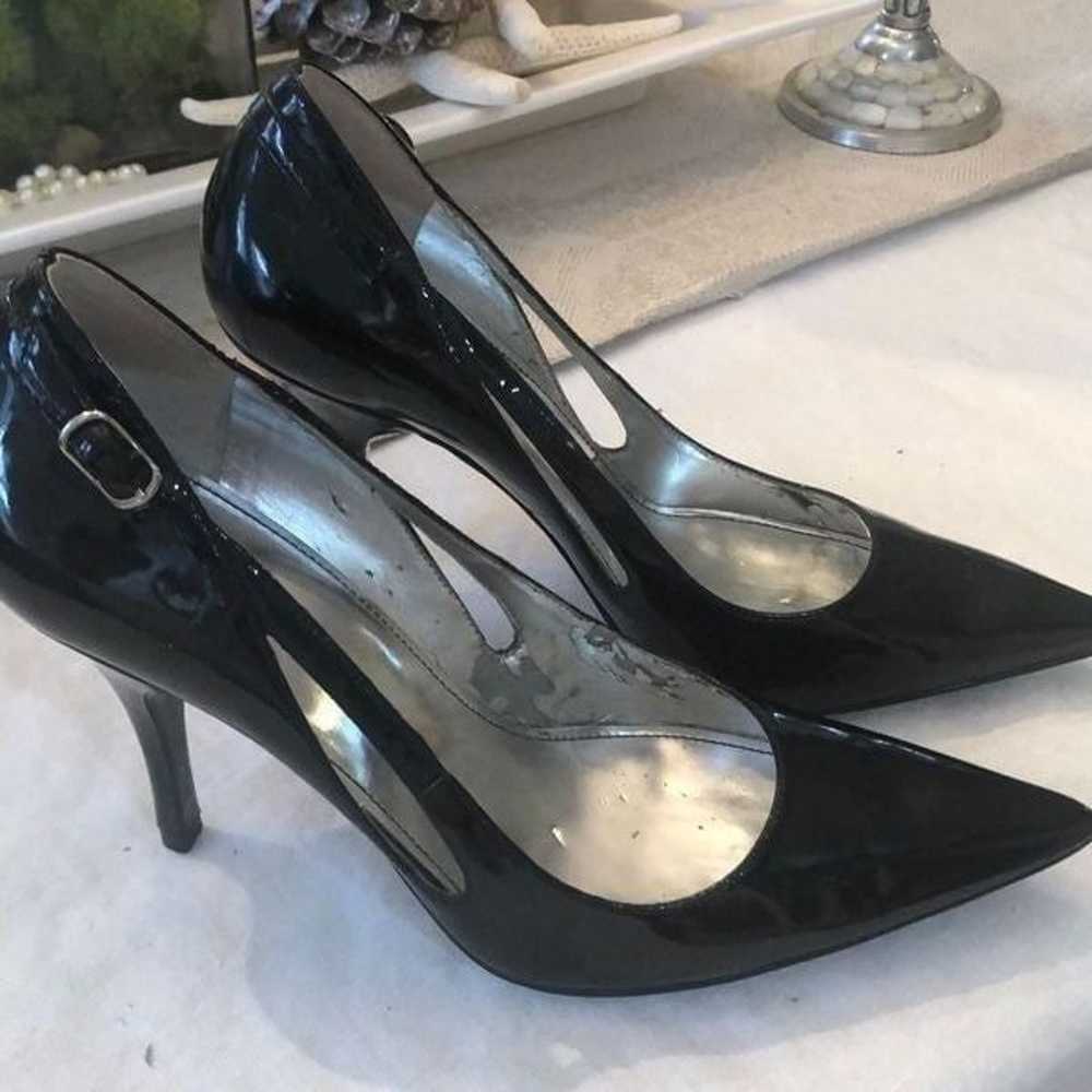 Mark Fisher Black patent leather pumps size 7.5. - image 12
