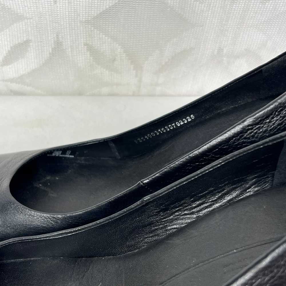 Ecco Women's Classic Black Leather Pumps 3" Heels… - image 7