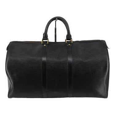 Louis Vuitton Keepall leather weekend bag - image 1