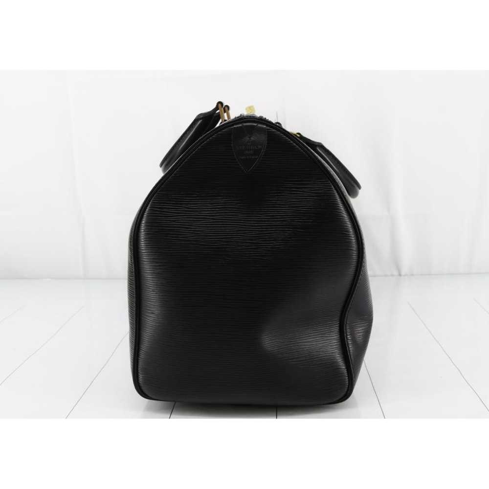 Louis Vuitton Keepall leather weekend bag - image 4