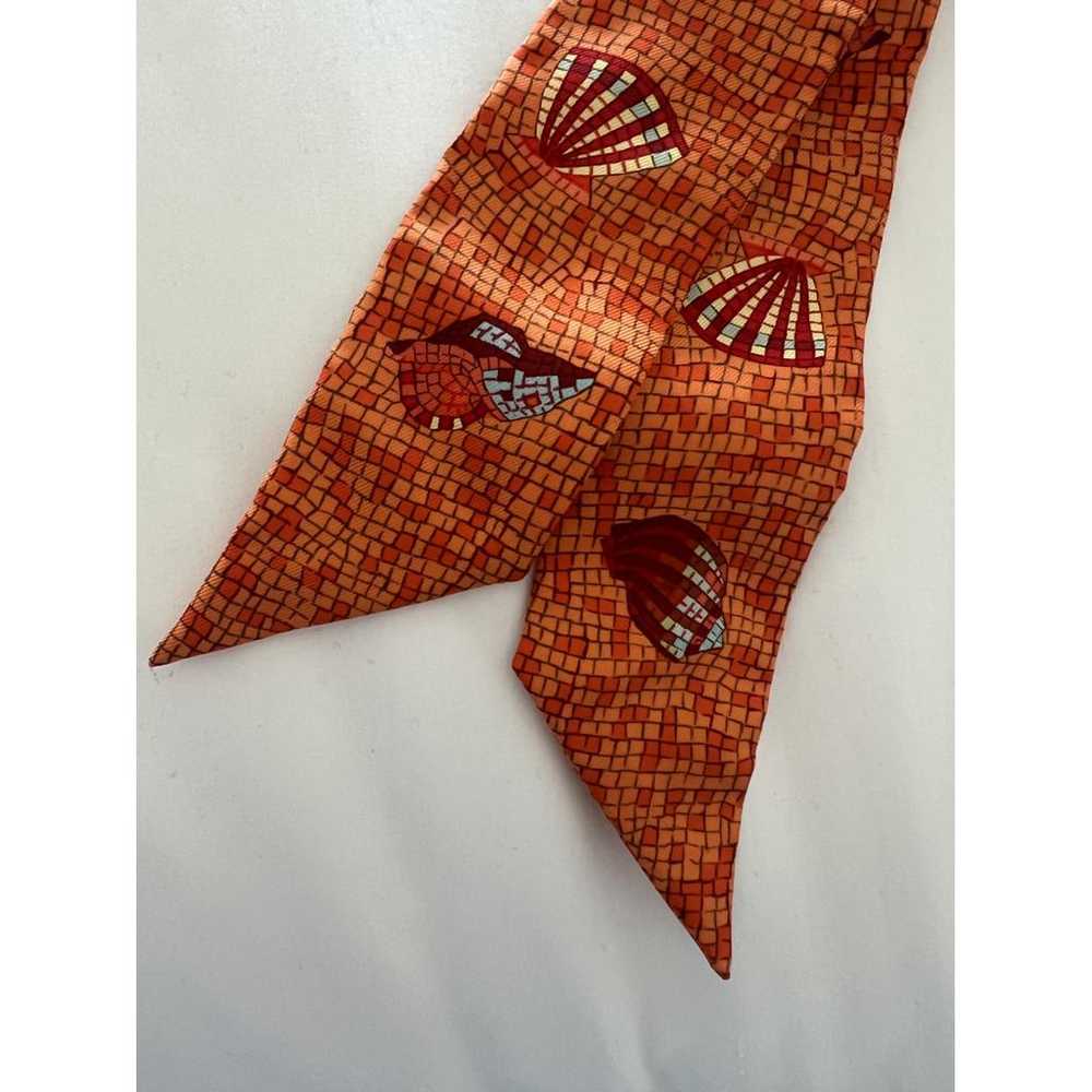 Hermès Twilly 86 silk scarf - image 3