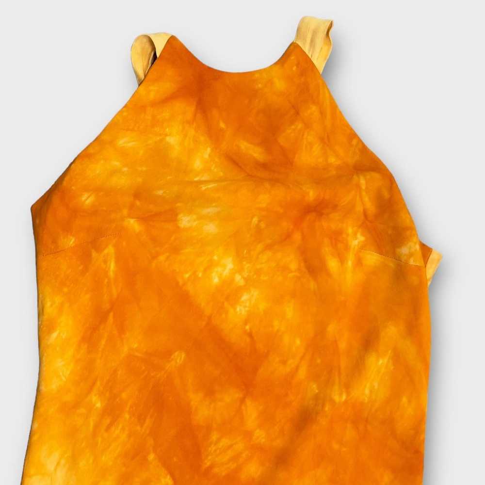 Joseph Ribkoff Yellow And Orange Maxi Dress Women… - image 2