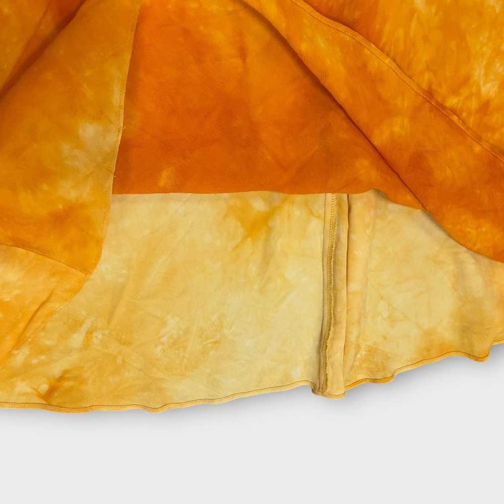 Joseph Ribkoff Yellow And Orange Maxi Dress Women… - image 3