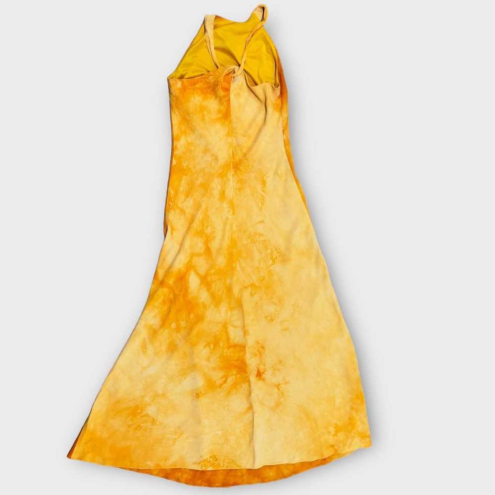 Joseph Ribkoff Yellow And Orange Maxi Dress Women… - image 6