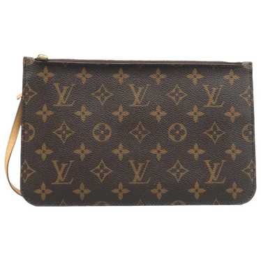 Louis Vuitton Neverfull leather clutch bag - image 1