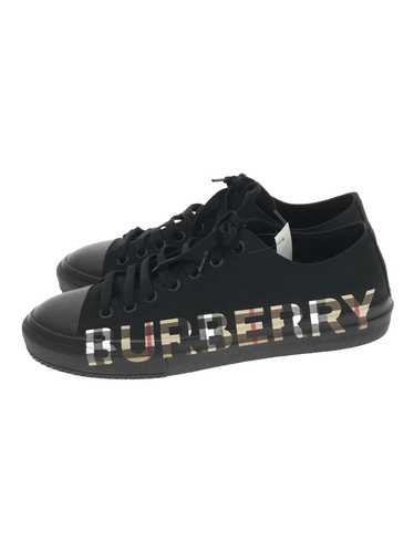 Burberry London Low Cut Sneakers/43/Black/Canvas/L
