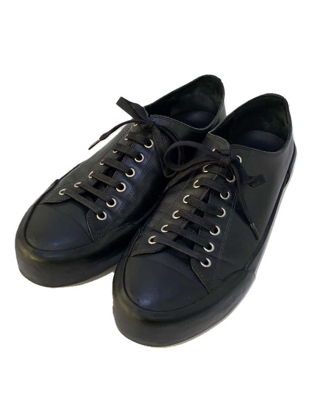 Jil Sander Low Cut Sneakers/43/Blk/Leather Shoes … - image 2
