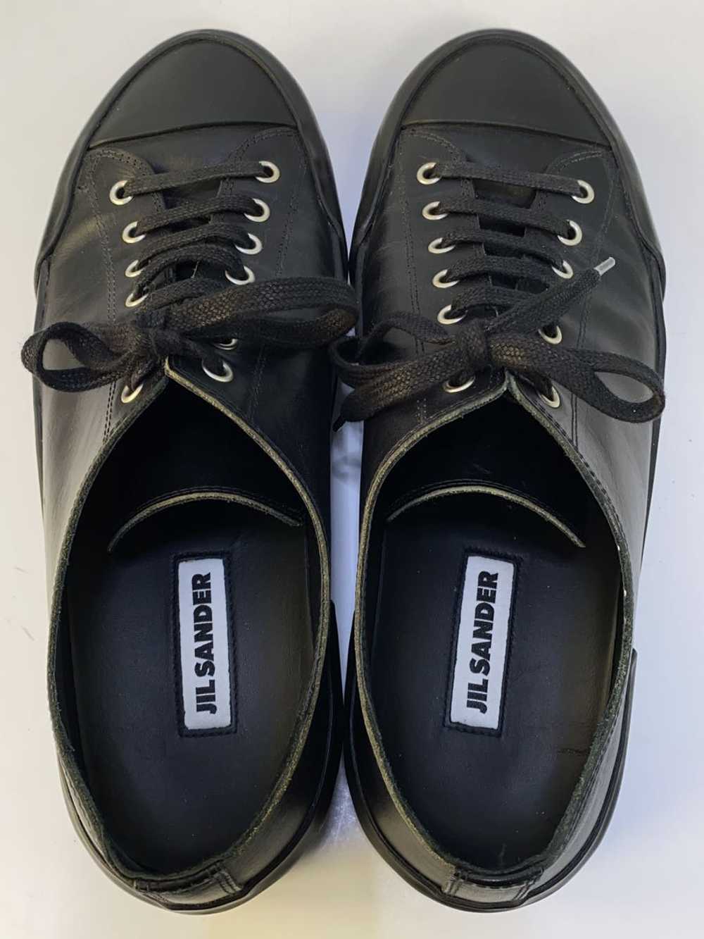 Jil Sander Low Cut Sneakers/43/Blk/Leather Shoes … - image 3