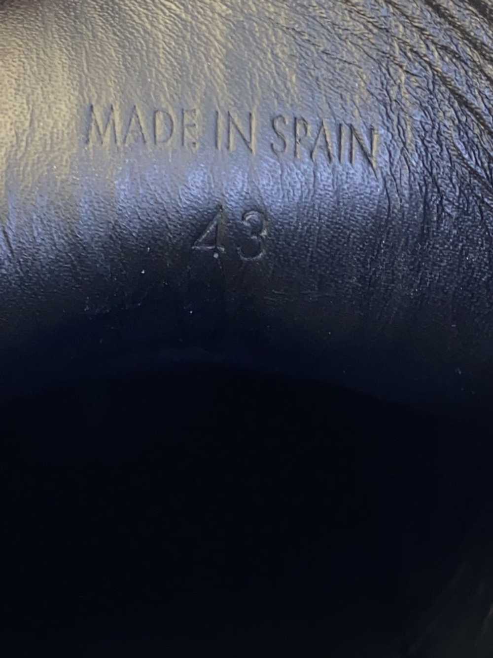 Jil Sander Low Cut Sneakers/43/Blk/Leather Shoes … - image 5