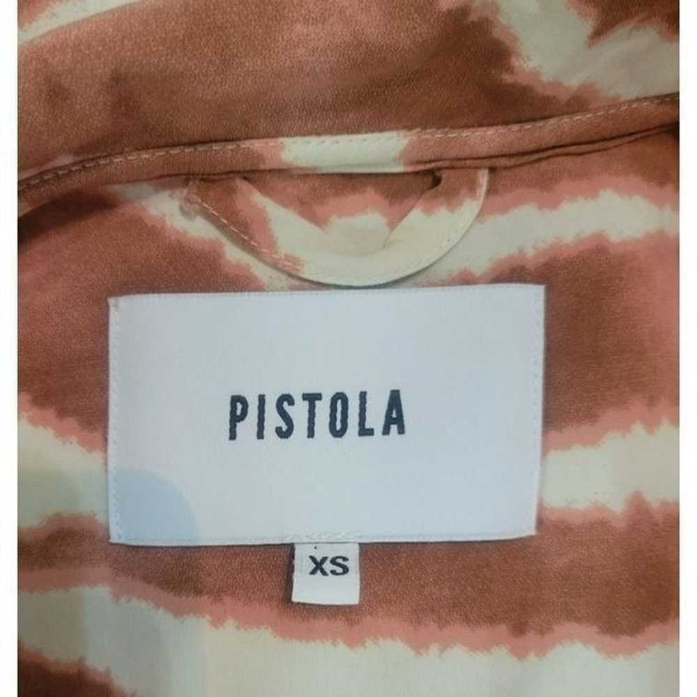 Pistola Fiona Wrap Tiger Print Dress Size XS - image 6