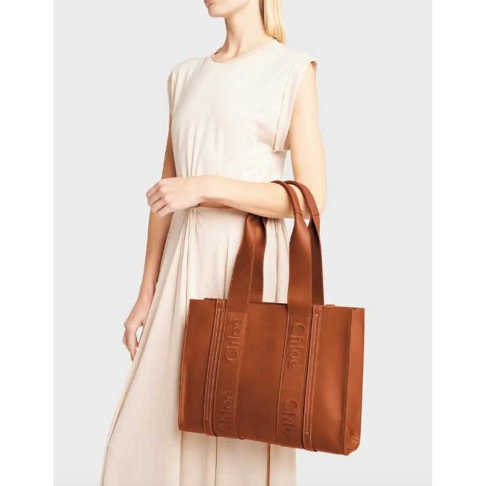 Chloé Leather tote - image 3