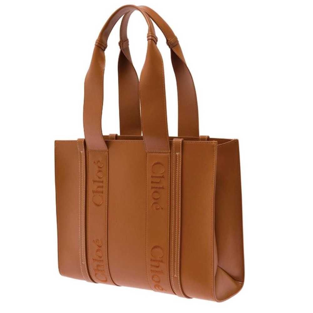 Chloé Leather tote - image 6