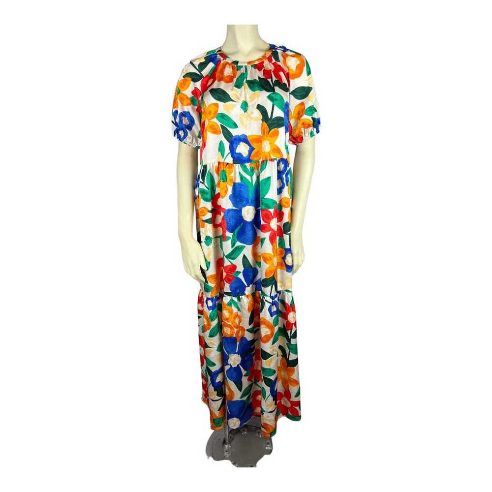 The Impeccable Pig Floral Maxi Dress Womens Medium - image 10