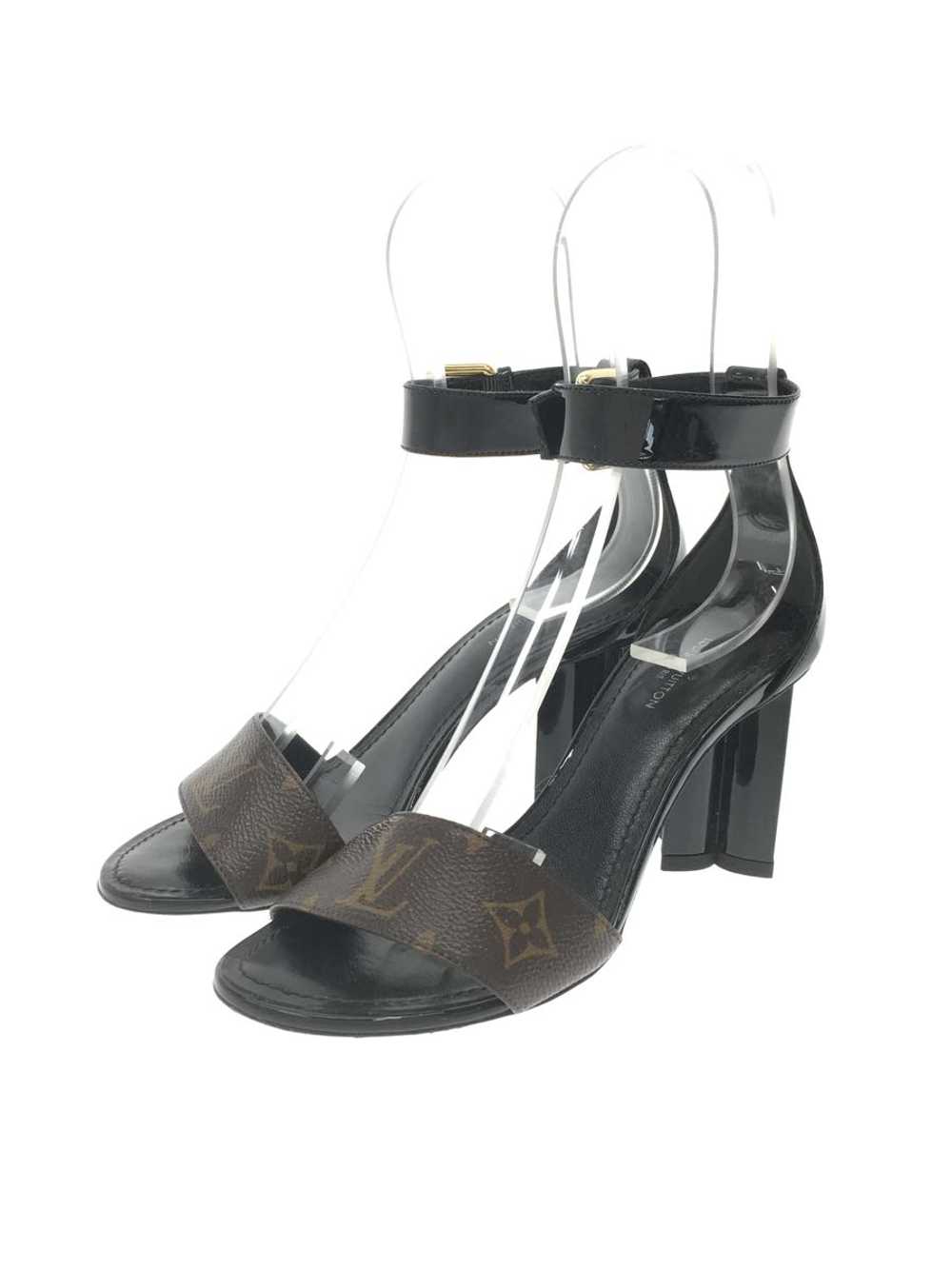 Louis Vuitton Sandals/34.5/Blk/Silhouette Line/Mo… - image 2