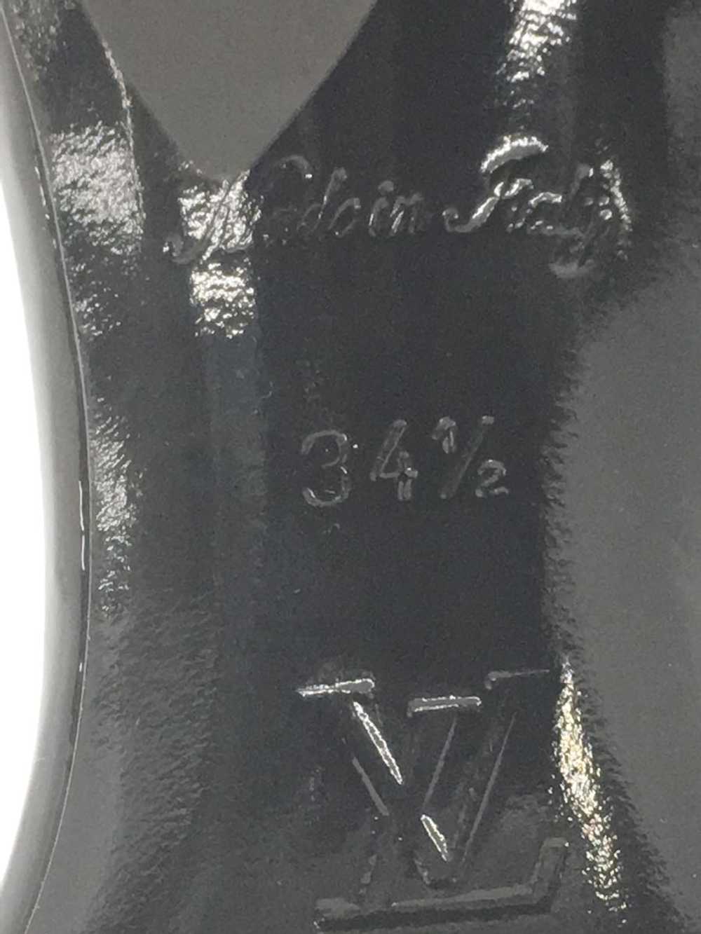 Louis Vuitton Sandals/34.5/Blk/Silhouette Line/Mo… - image 5