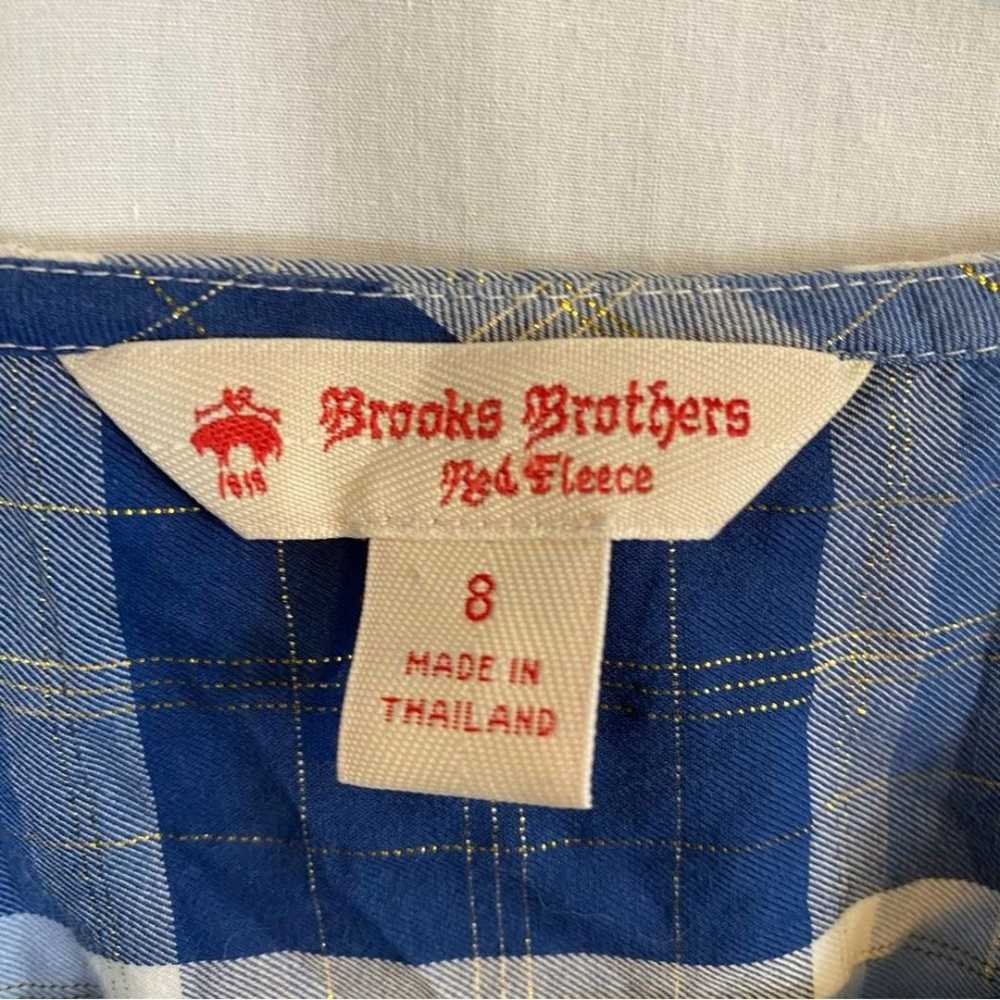 Brooks brothers women’s plaid dress size 8 - image 2