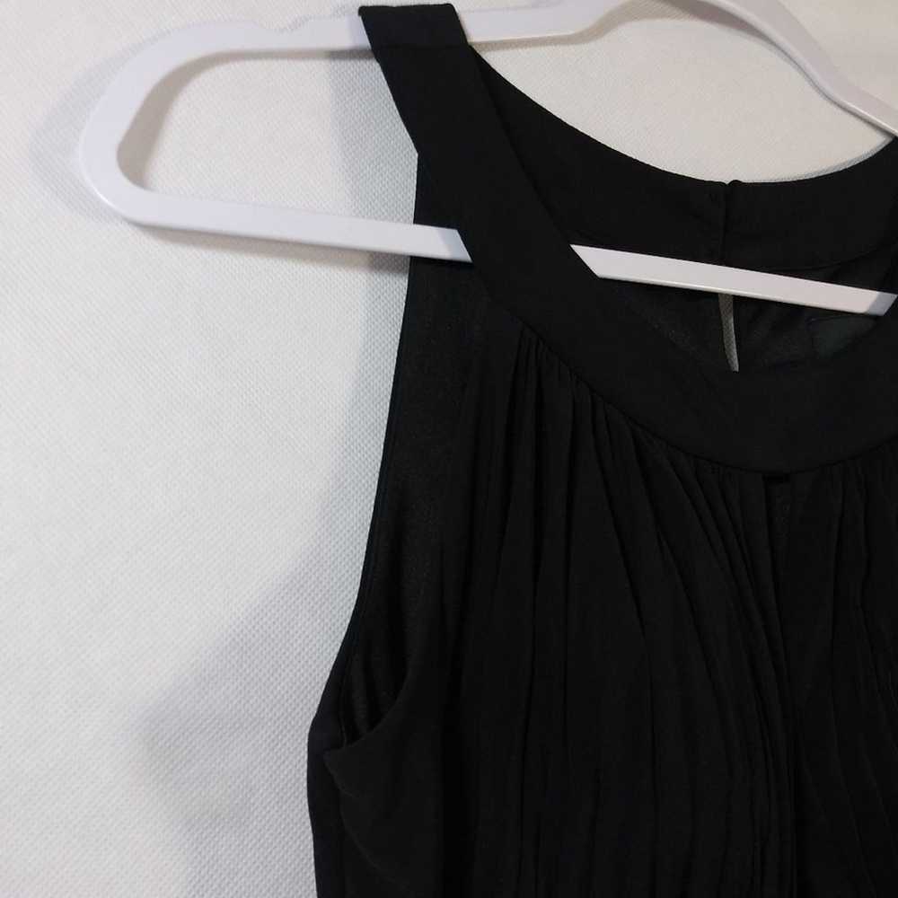Melrose Black Beige Paisley Asymmetrical Dress Ha… - image 6