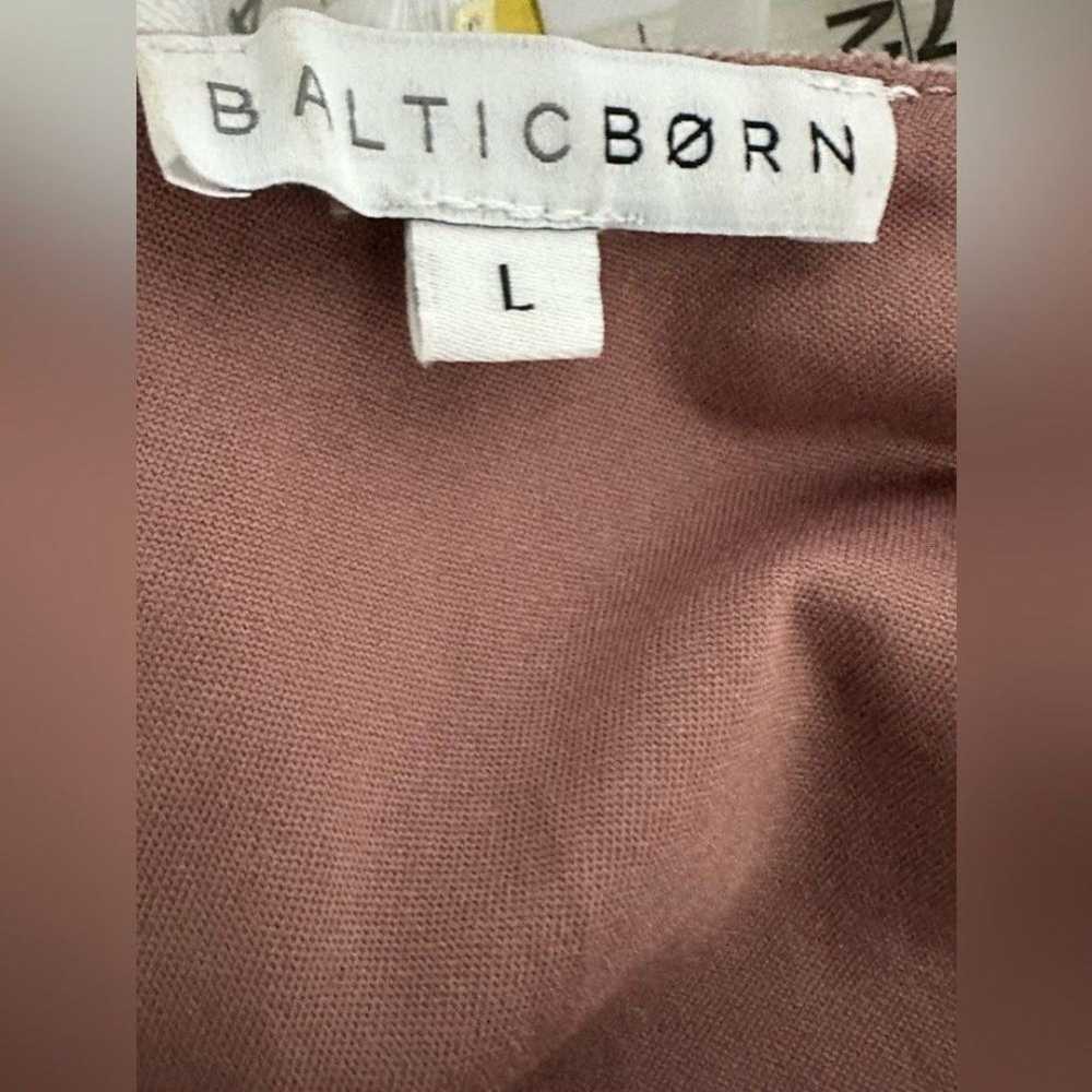 Baltic Born Dress L Tatiana Velvet One Shoulder M… - image 6