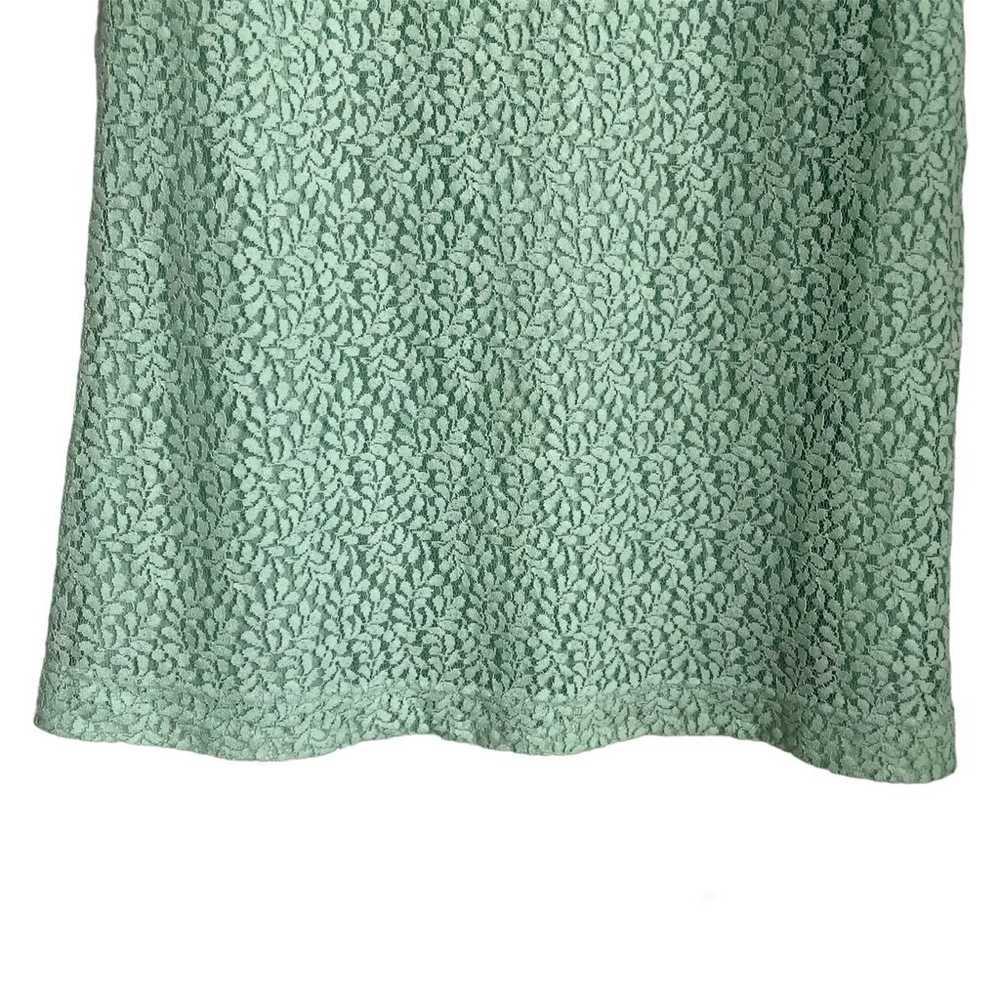 Pendleton Wollen Mills Mint Green Lace Shift Dres… - image 6