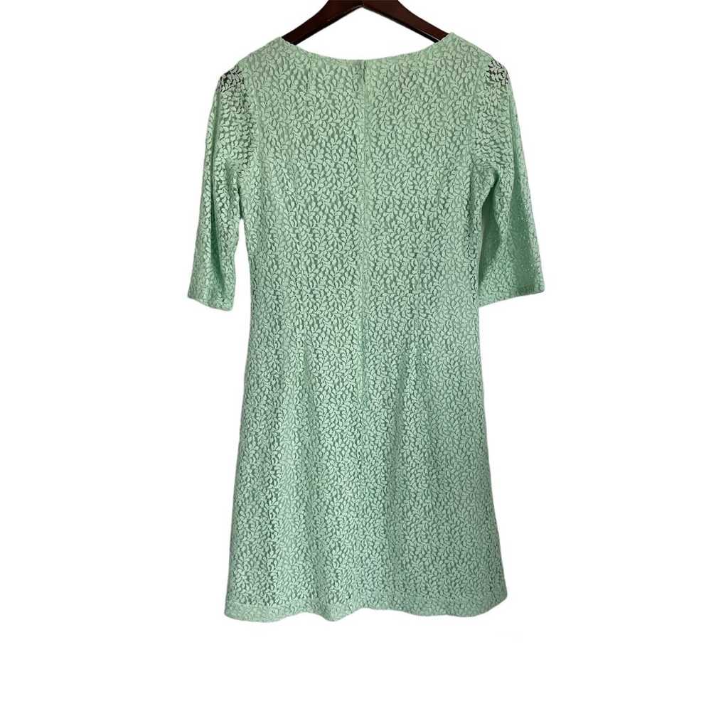 Pendleton Wollen Mills Mint Green Lace Shift Dres… - image 7
