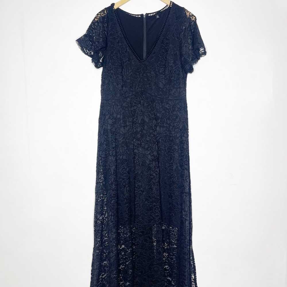Torrid Black Lace Maxi Dress Size 12 - image 2