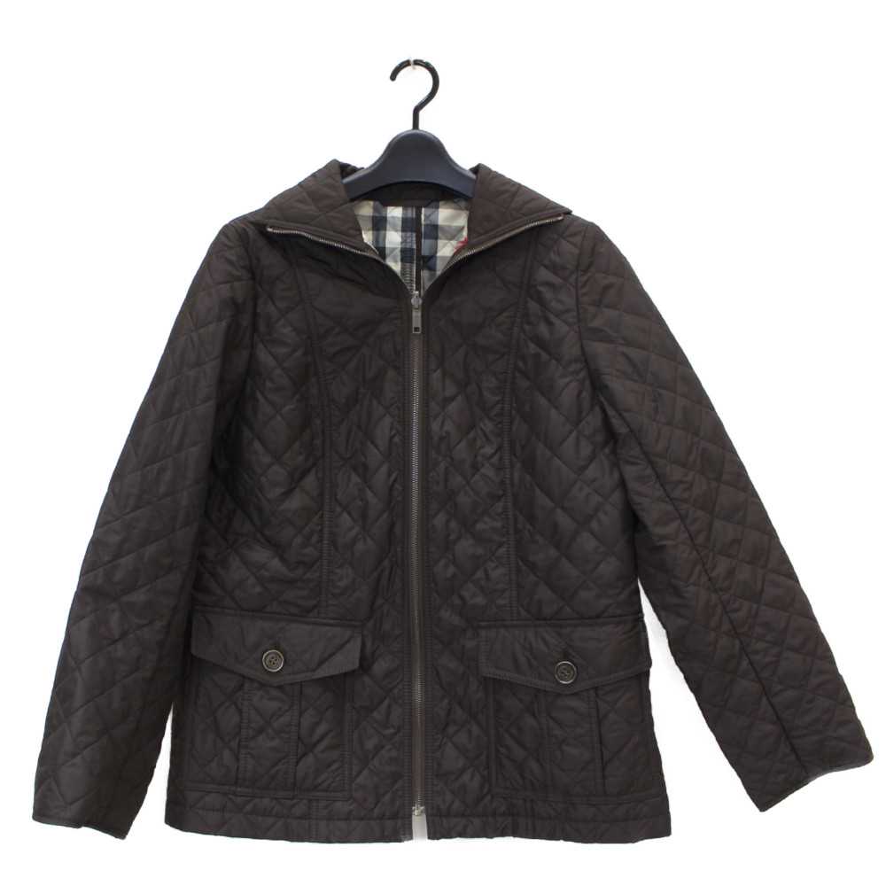 Burberry London Quilted Jacket Dark Brown Size 46… - image 1
