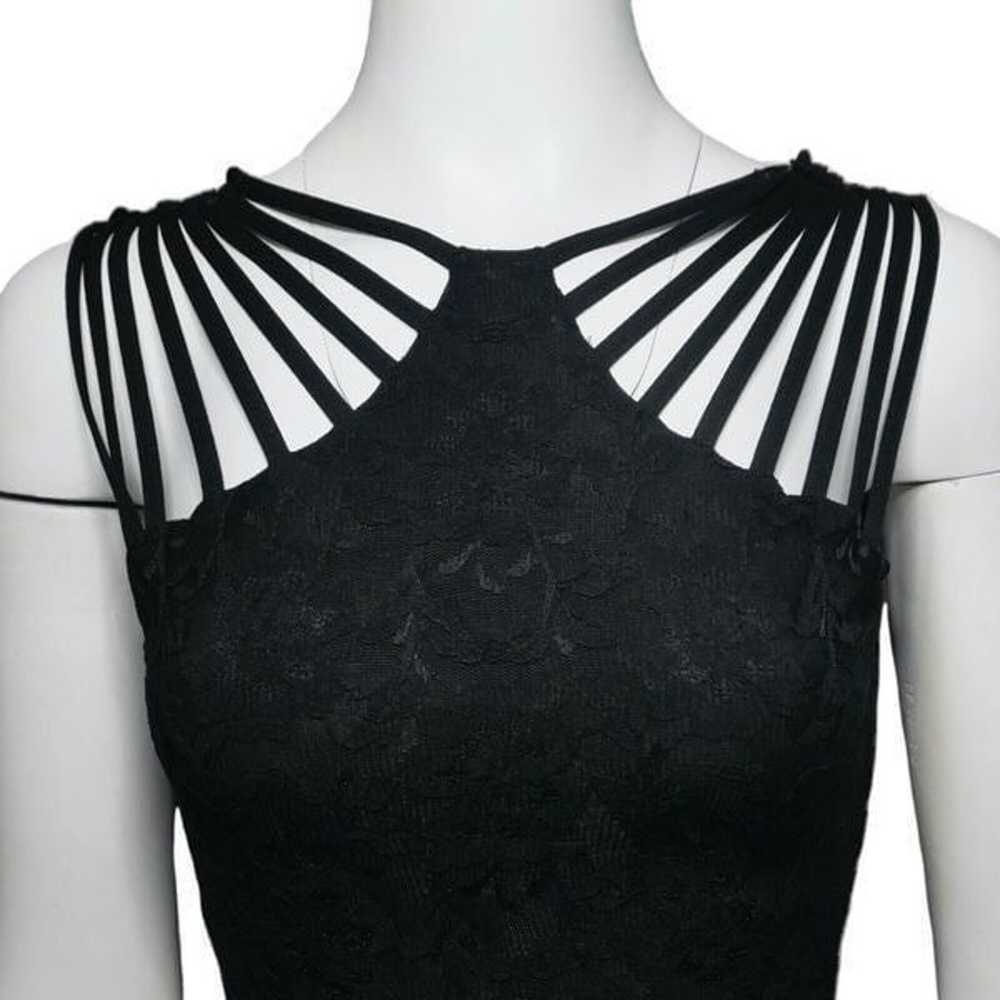 Dress the Population GWEN Black Lace Midi Dress W… - image 2