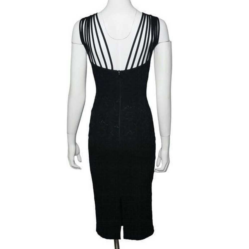 Dress the Population GWEN Black Lace Midi Dress W… - image 3