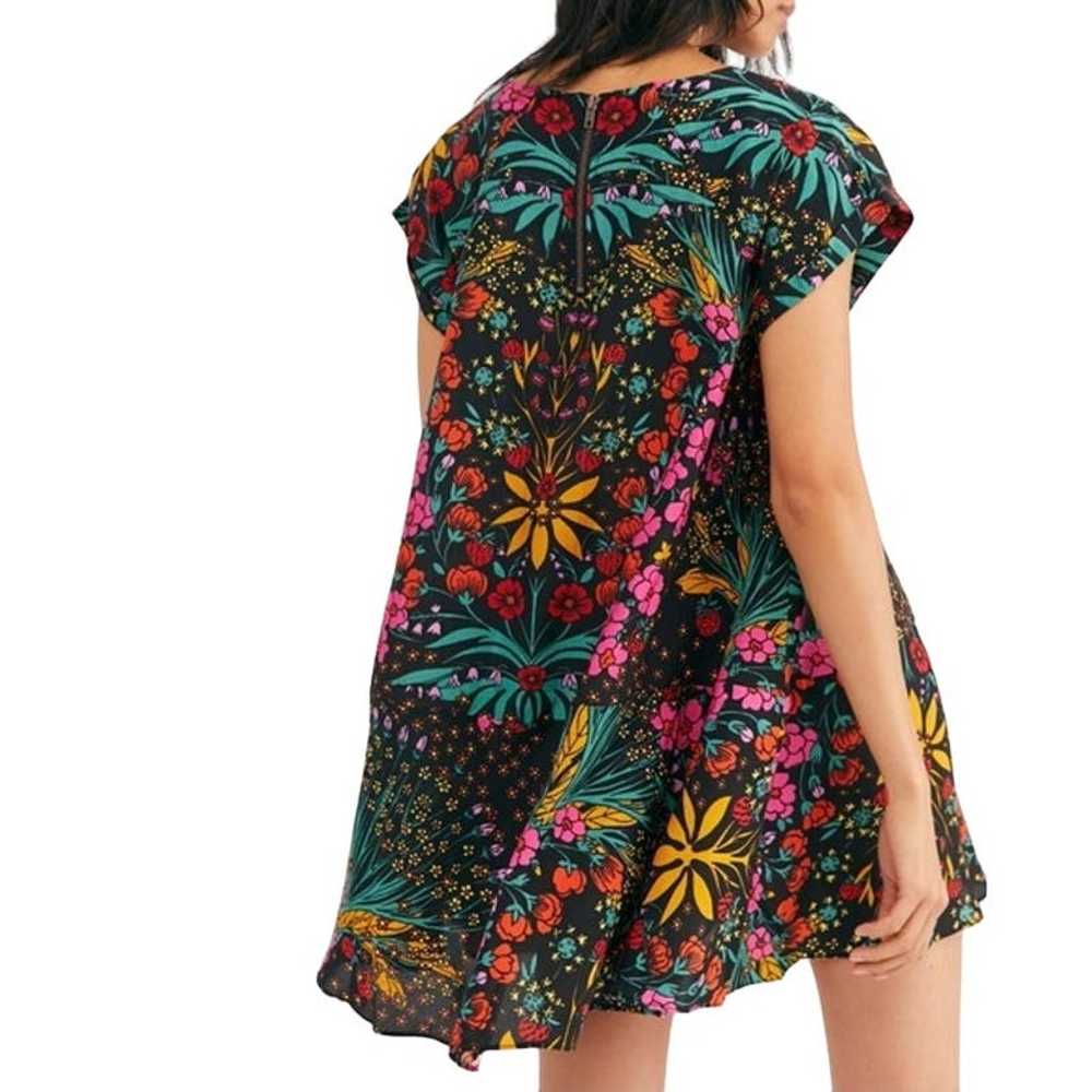 Free People Strawberry Fields Retro Floral Mini S… - image 6