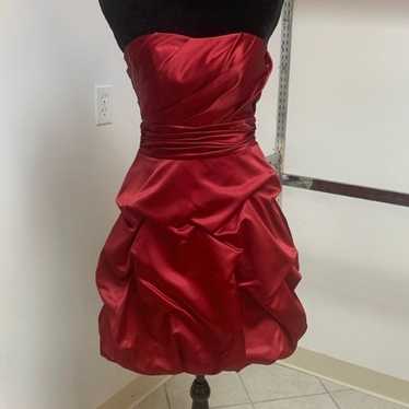 Size 2 Red Prom Party Homecoming Bridesmaid Forma… - image 1
