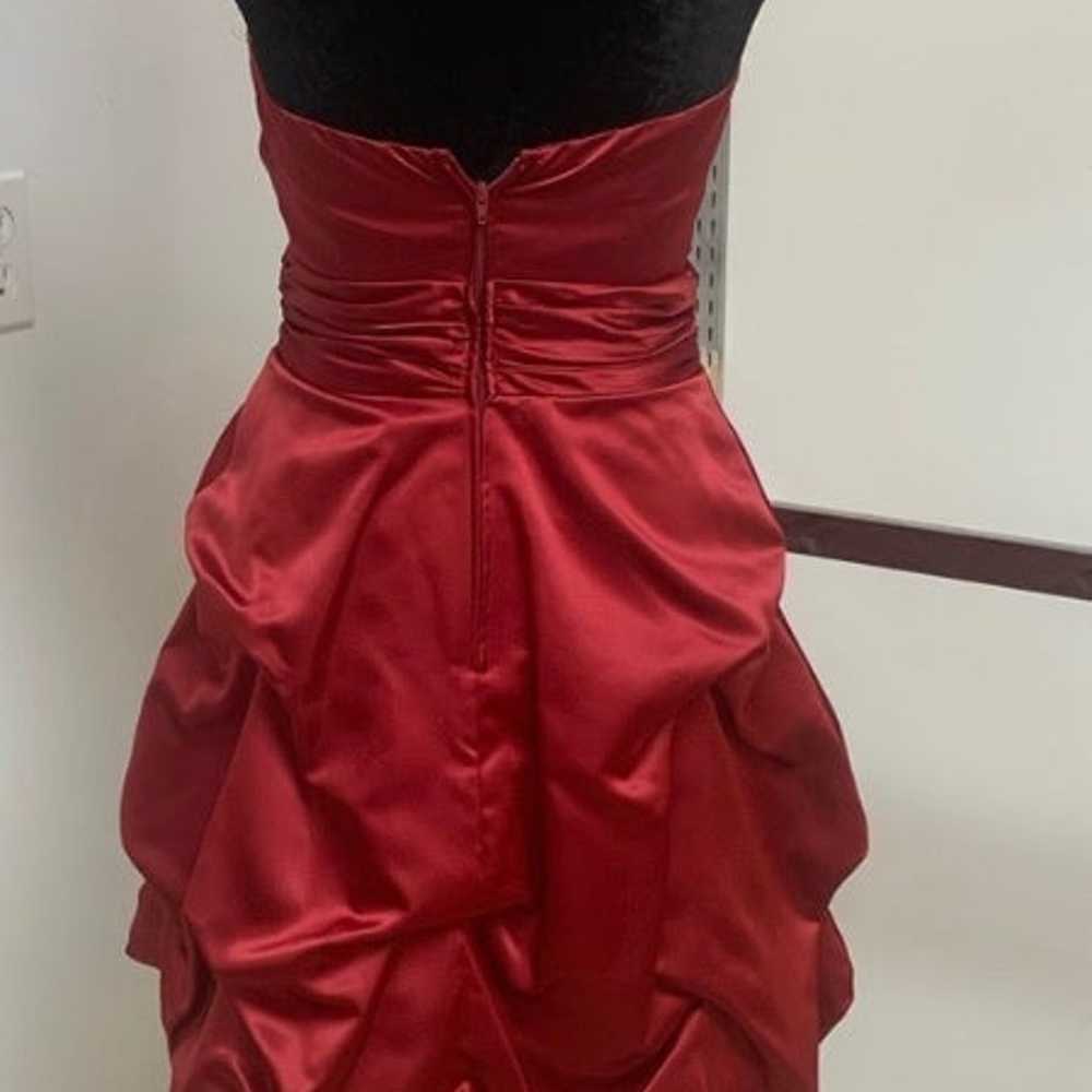 Size 2 Red Prom Party Homecoming Bridesmaid Forma… - image 2