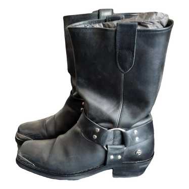 Anine Bing Leather biker boots - image 1