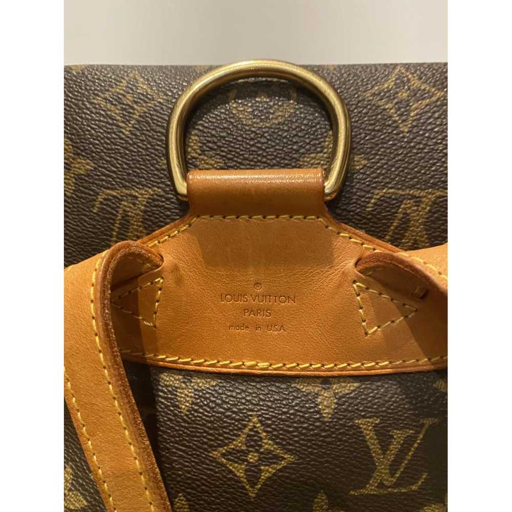 Louis Vuitton Montsouris Vintage leather backpack - image 8