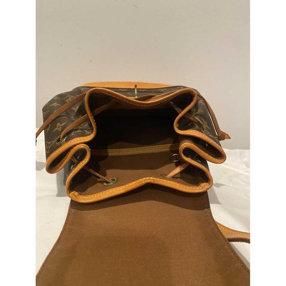 Louis Vuitton Montsouris Vintage leather backpack - image 9