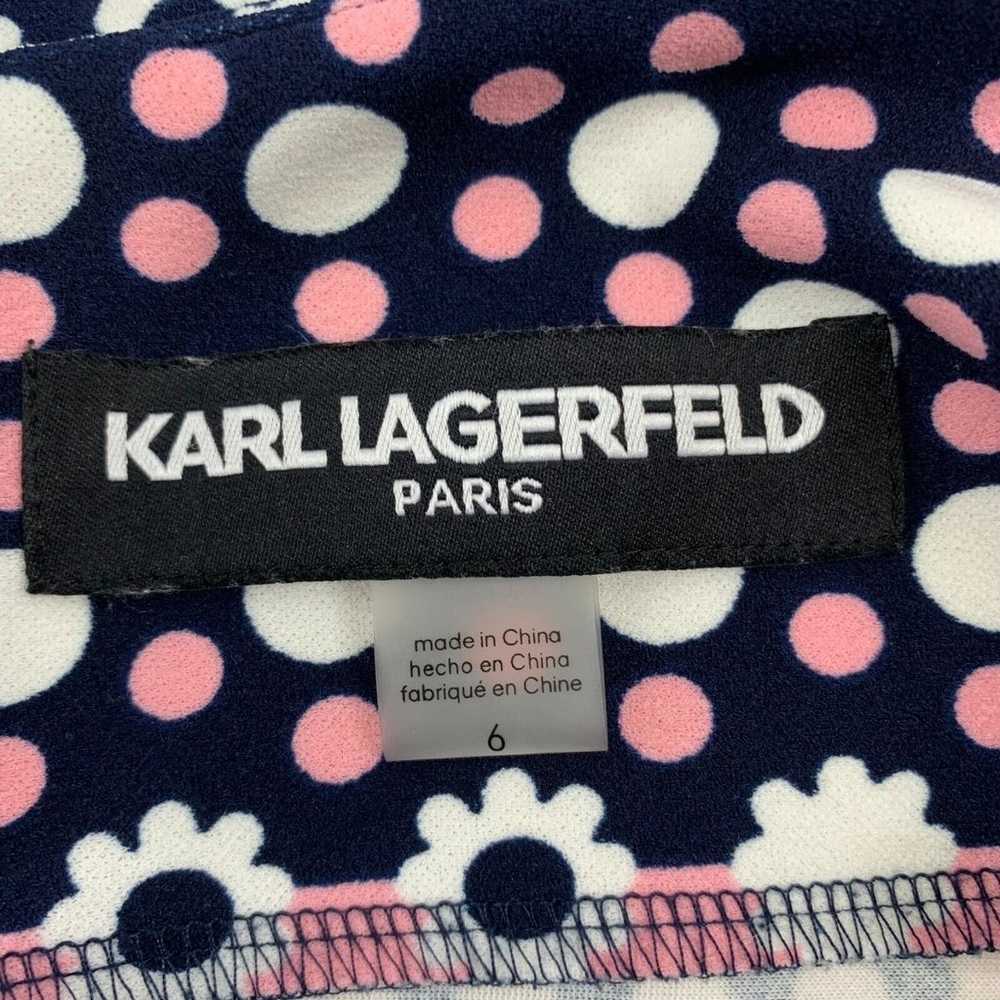 Karl Lagerfeld Paris Women's Size 6 Sleeveless Na… - image 3
