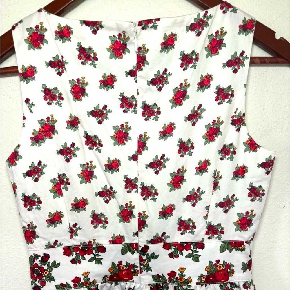 Brooks Brothers Red Fleece White and Red Floral F… - image 11