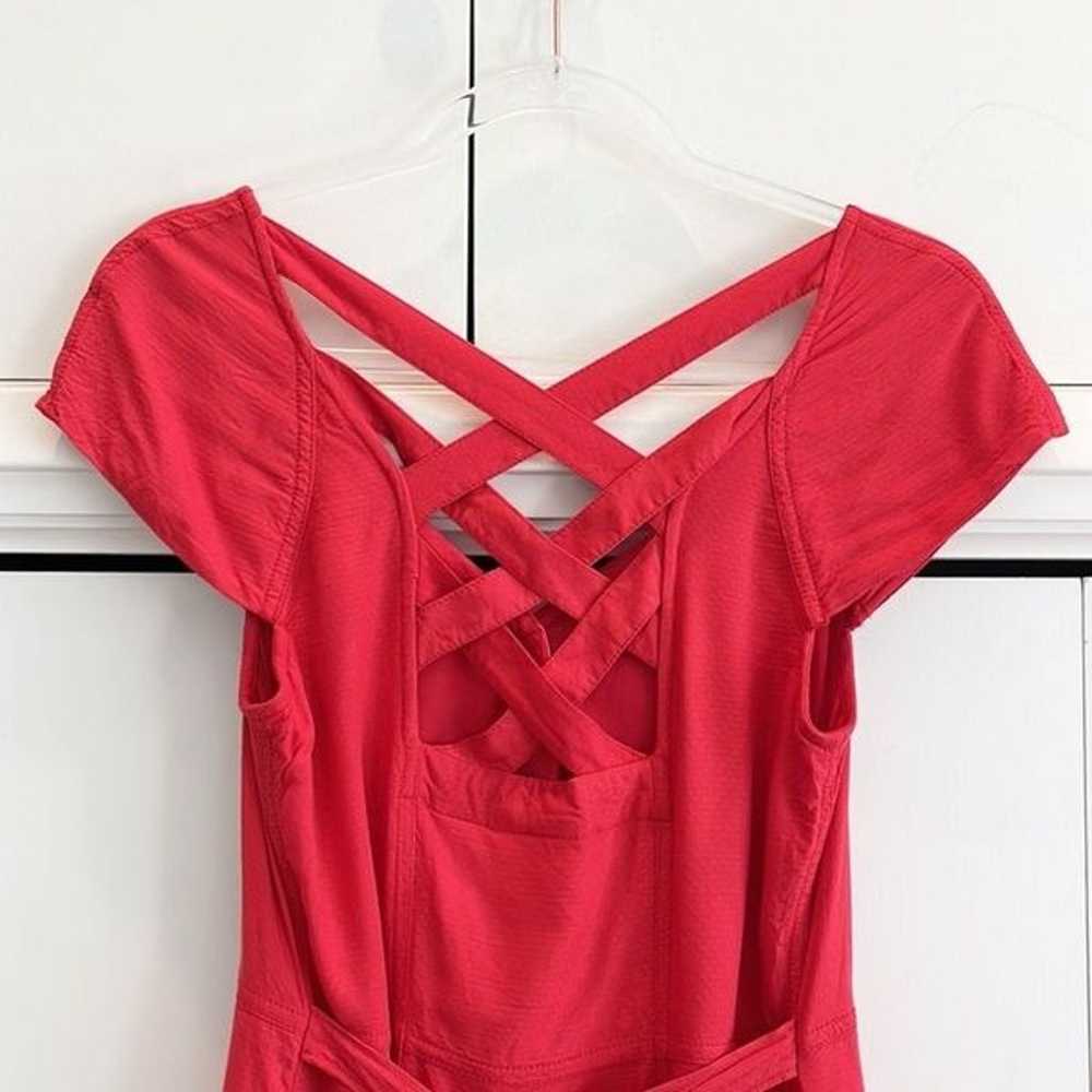 Anthropologie Maeve Tate Button Down Red Maxi Dre… - image 6